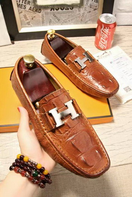 Hermes Business Casual Shoes--032